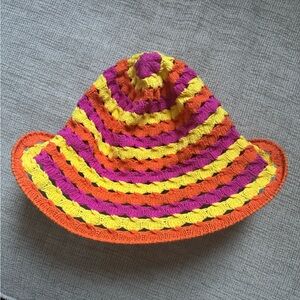 SOLID & STRIPED Vibrant Crochet Hat